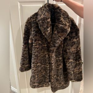 All Saints Faux Fur Coat